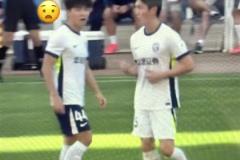 活久見！鄧卓翔讓門將郭嘉宇客串中衛(wèi)，短褲顏色都不對